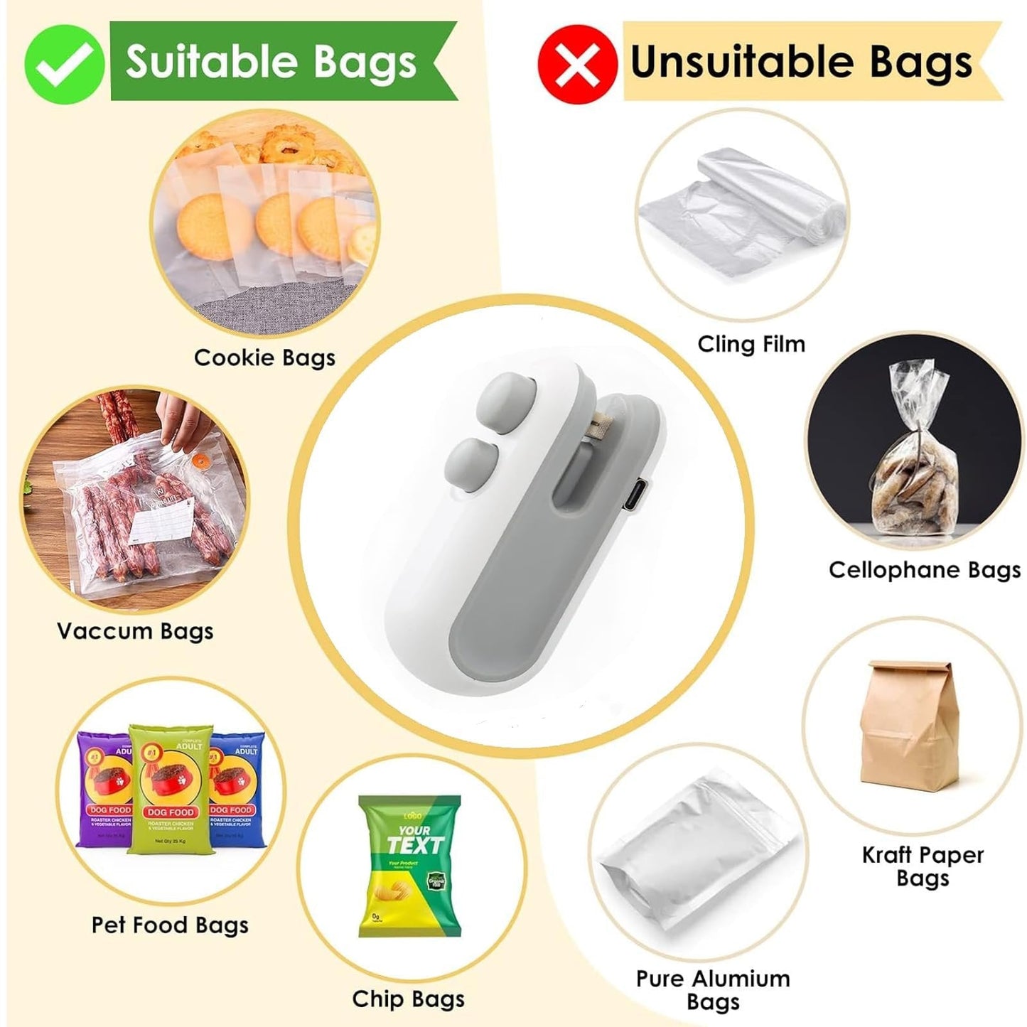 SealEase Mini Bag Sealer