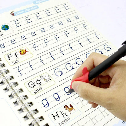 Magic Reusable Writing Practice Book