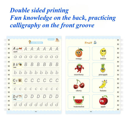 Magic Reusable Writing Practice Book