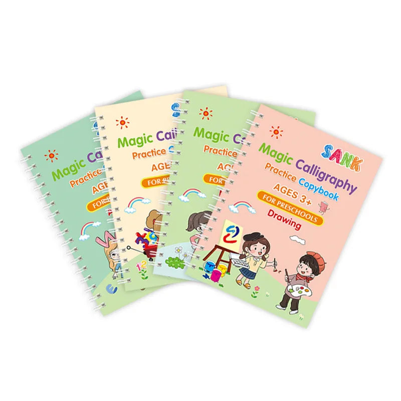 Magic Reusable Writing Practice Book