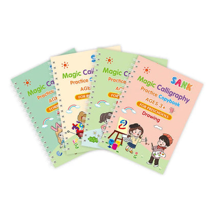 Magic Reusable Writing Practice Book